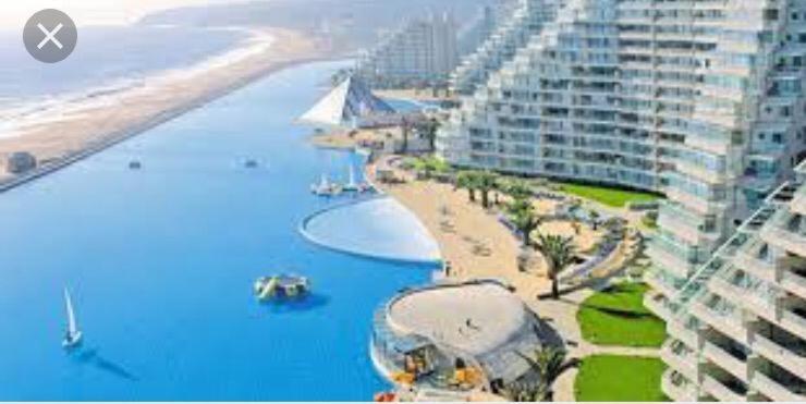 Ferienwohnung San Alfonso Del Mar-Precioso Departamento Y Vista Algarrobo Exterior foto
